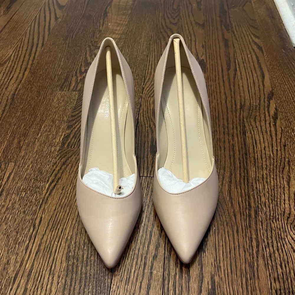 Marc Fisher Tuscany nude pumps